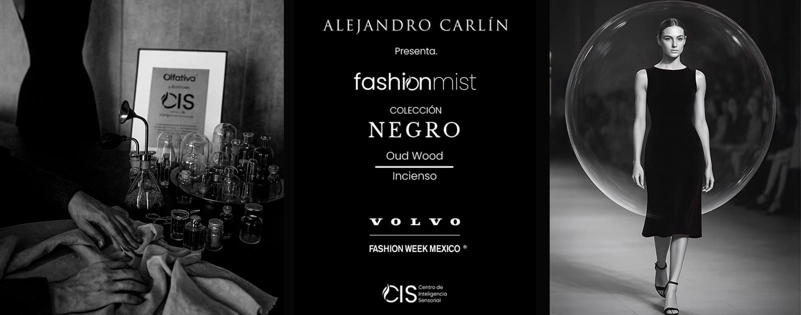 Alejandro Carlín: Colección Negro Fashion Week MEX